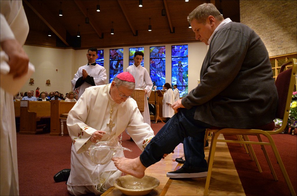 Washing of the feet