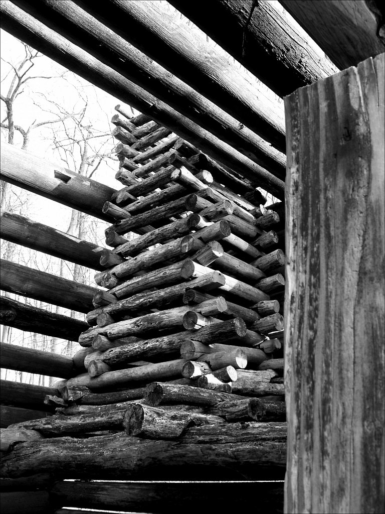 Soldier Huts at Jockey Hollow 