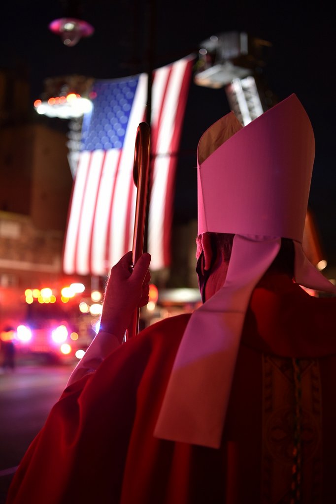 Firefighters Red Mass