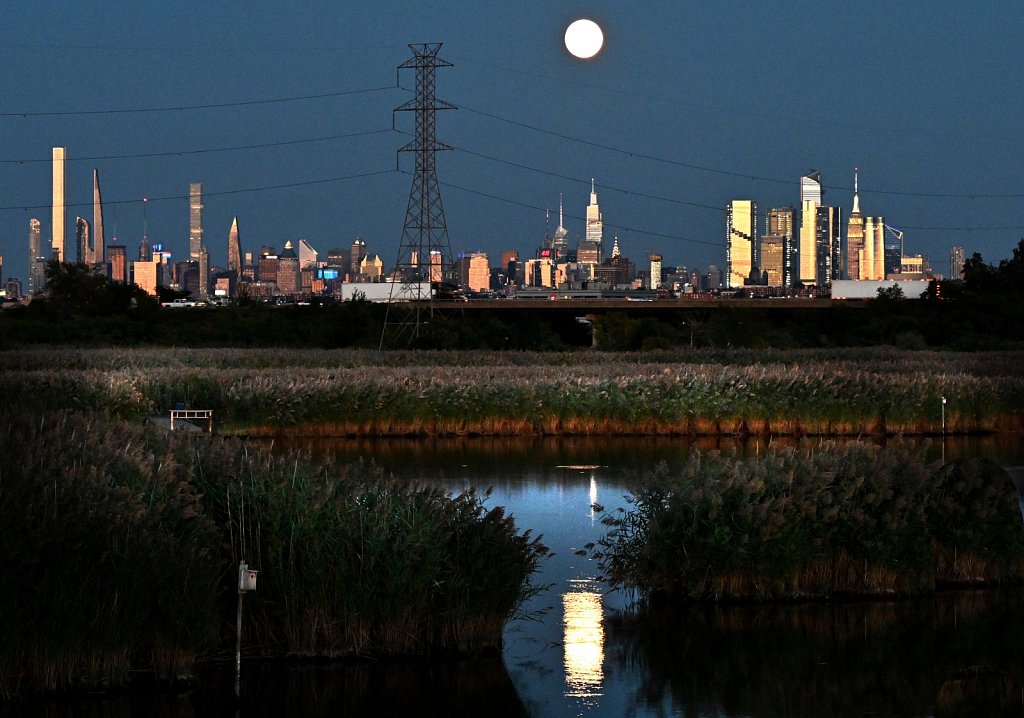 Moon Over NYC