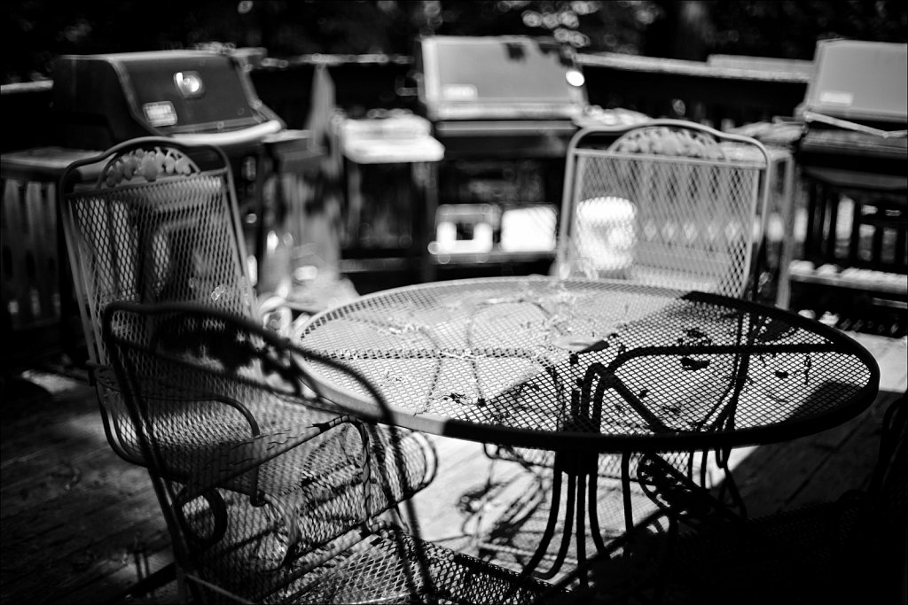 Backyard B/W