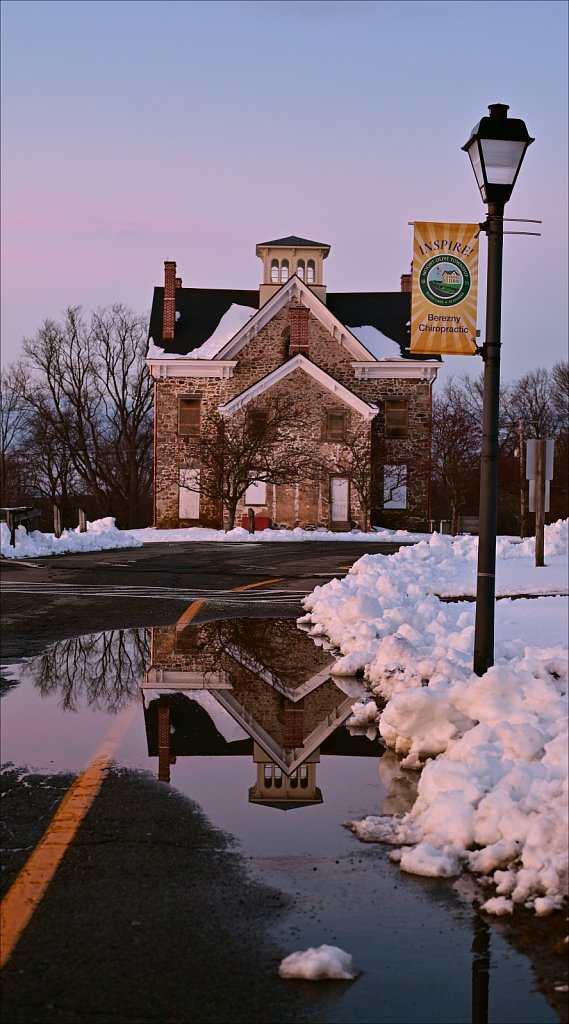 Winter Evening at Turkey Brook Park