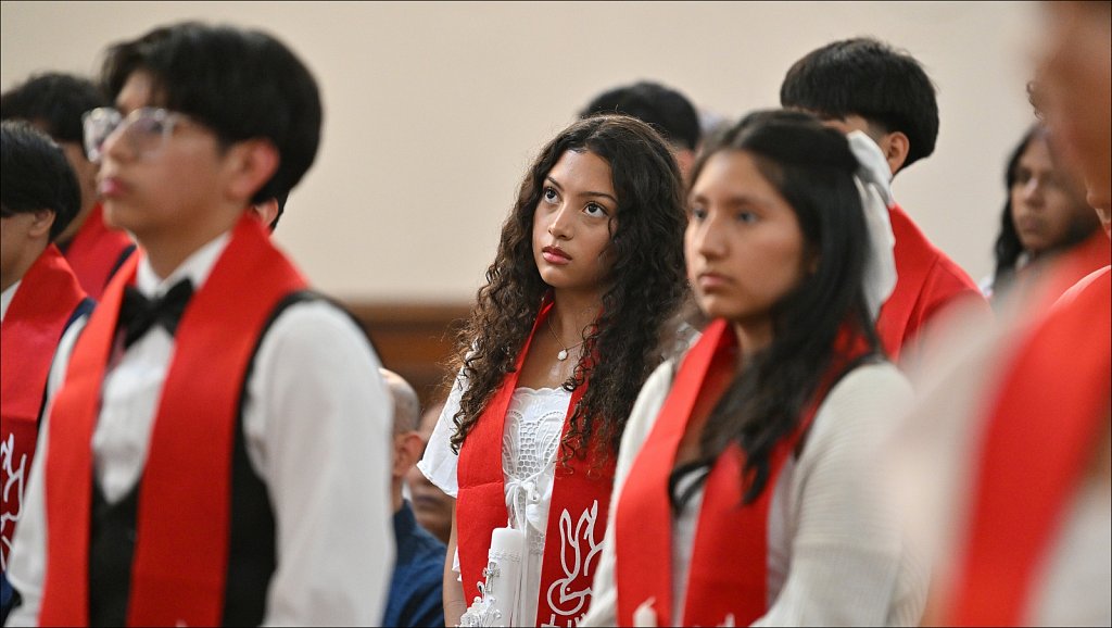 Confirmation at Our Lady of Fatima Saint Nicholas