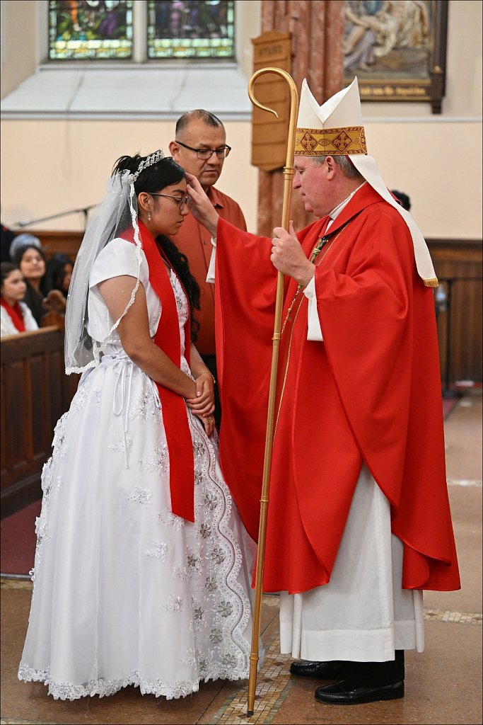 Confirmation at Our Lady of Fatima Saint Nicholas
