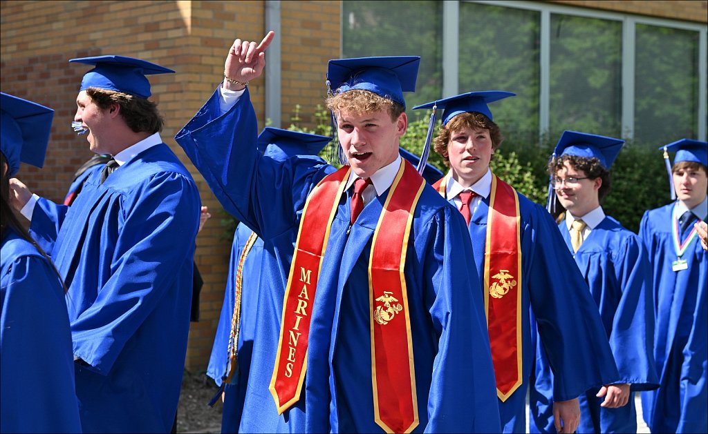 2024 Graduation at Pope John HS