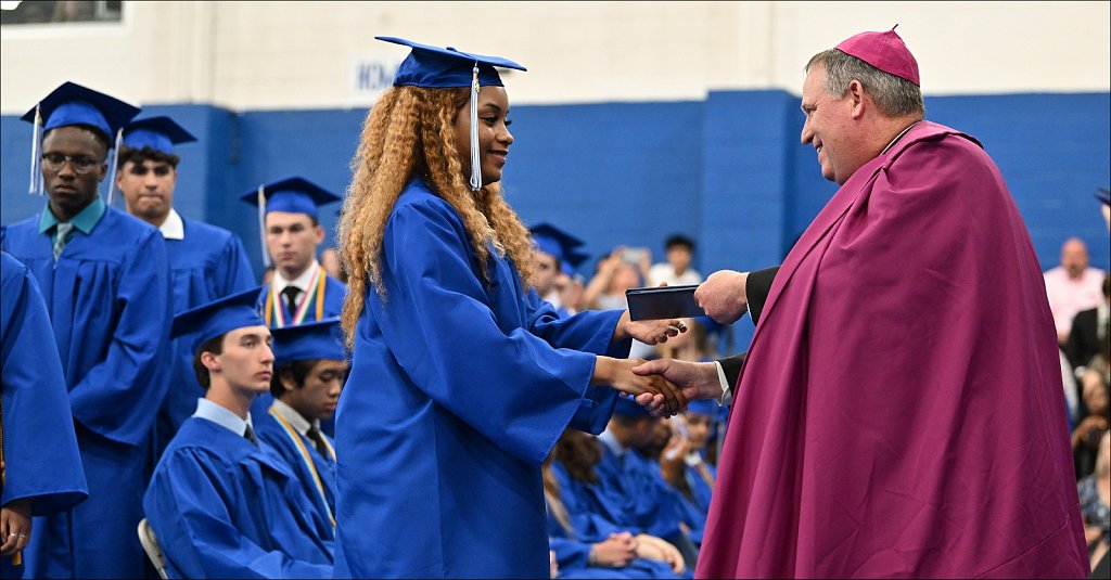2024 Graduation at Pope John HS