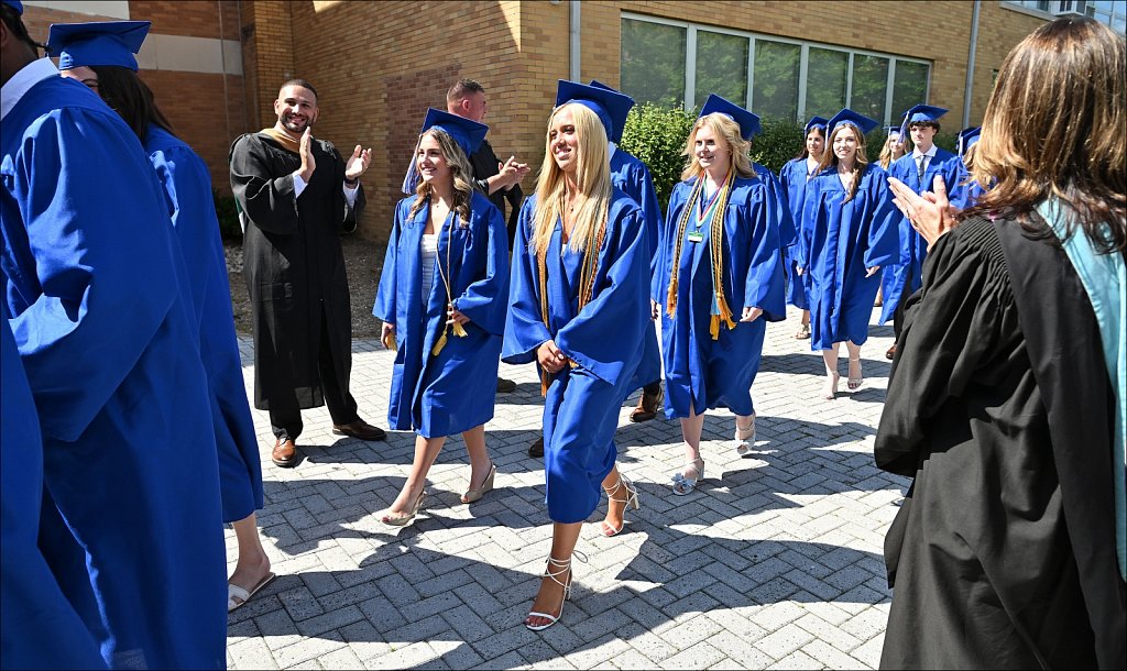 2024 Graduation at Pope John HS