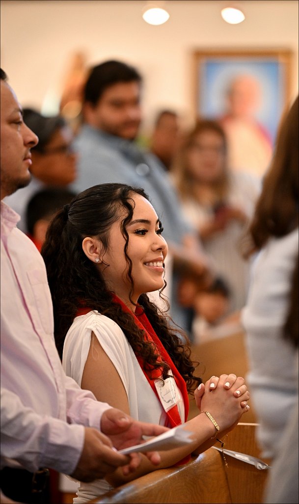 Confirmation at SS Cyril & Methodious RC Church