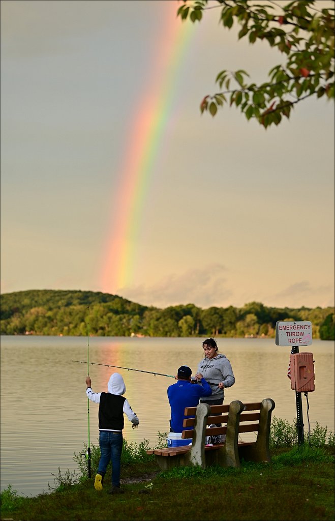 Budd Lake Rainbow