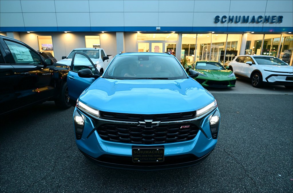 Cheyenne with her New Car